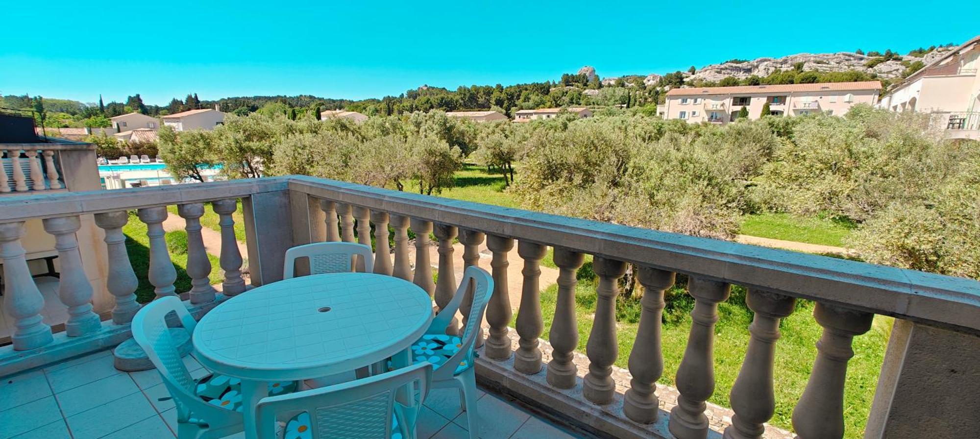 Appartement Lou Olivie, Climatise Avec Piscine Aux Pieds Alpilles Paradou